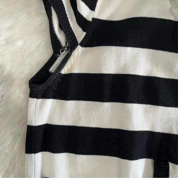 Bebe Silk Striped Y2K Bling Crown Rhinestone Athleisure Zipper Hoodie Sweater L - Picture 11 of 15